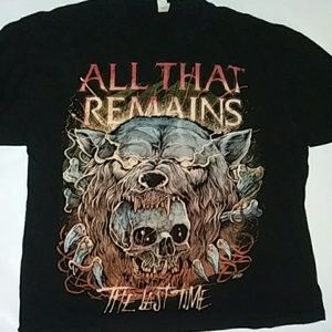 XL All That Remains 2011 Tour Tee